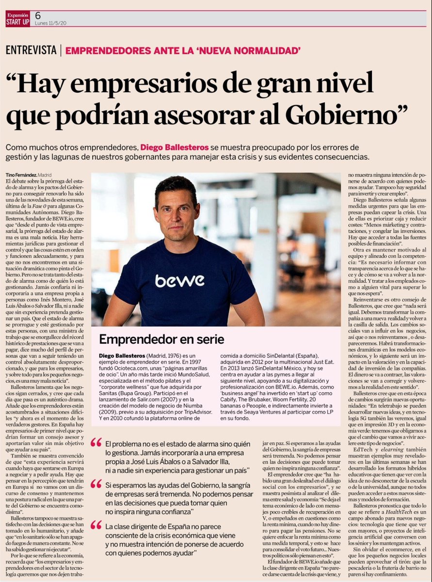 Hoy me ganaré varios enemigos pero hay que empezar a hablar claro... casi lo mejor que nos podría pasar es que nos rescaten si este Gobierno sigue al frente del país: expansion.com/expansion-empl…