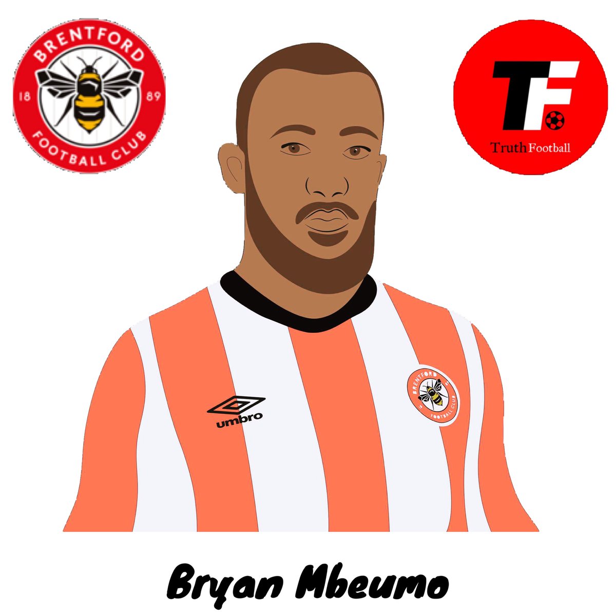 TruthFootball1's tweet photo. Rendez-vous vendredi 15 sur notre chaîne YouTube pour profiter en intégralité de l'interview de @BMbeumo19 joueur du Brentford FC et International espoir français ⚪️🔴🇫🇷 https://t.co/jkWzgptCLY