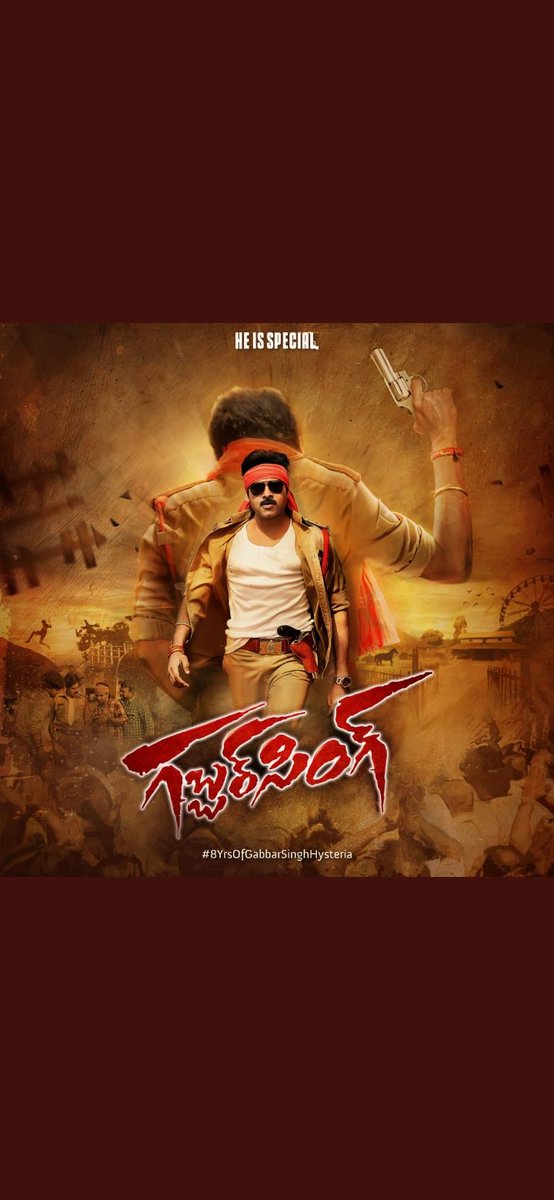 SivaramKandula1's tweet photo. 🔥🔥 🔥🔥 🔥🔥 🔥#8YrsOfGabbarSinghHysteria https://t.co/na0boDDOx5