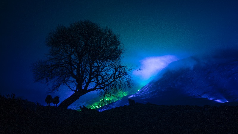 Kari Kola drenched the Connemara Mountains in <a href="/GLPimpression/">GermanLightProducts</a> Colour for Galway 2020 (14-17 March 2020). We take a look back at this stunning project ➡️ a1lightingmagazine.com/latest-news/gl… #lighting #lights #eventlighting #Galway2020