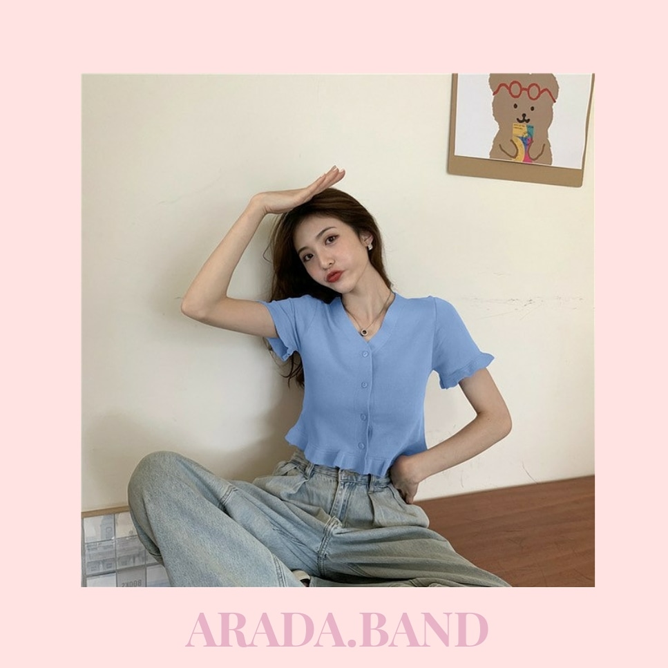 aradaband's tweet photo. 🧸สินค้าพร้อมส่ง🧸#เสื้อผ้า #เสื้อผ้าเกาหลี #เสื้อผ้าราคาถูก
💓TOP แขนสั้น ชายระบาย
💓เนื้อผ้า -  knit
💓รอบอก - 32- 34"
💓ราคา 180
📮ลทบ30 #ems50
สั่งสินค้า (Line @arada.band )
คลิกลิงค์ 👇🏻
https://t.co/eVYsBCxX6X https://t.co/axKL6cFiuu