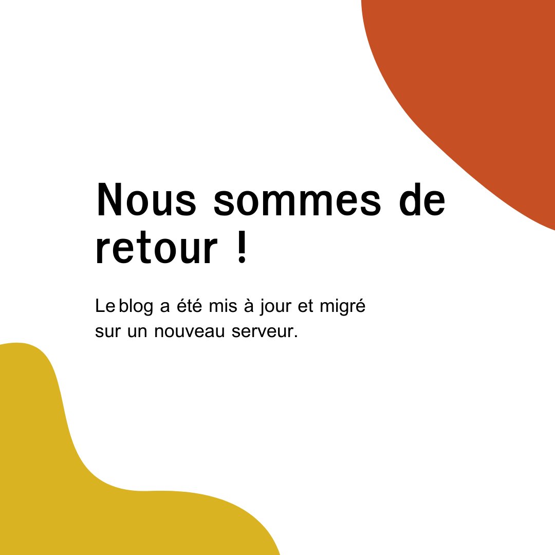 ColleciaT's tweet photo. Maintenant terminé, on avait quelques soucis sur l'ancien serveur qui manquait cruellement de place. Le blog a été migré vers quelque chose de plus puissant. Si vous rencontrez des soucis, n'hésitez pas à venir vers nous ! https://t.co/dBVGyIjiqx