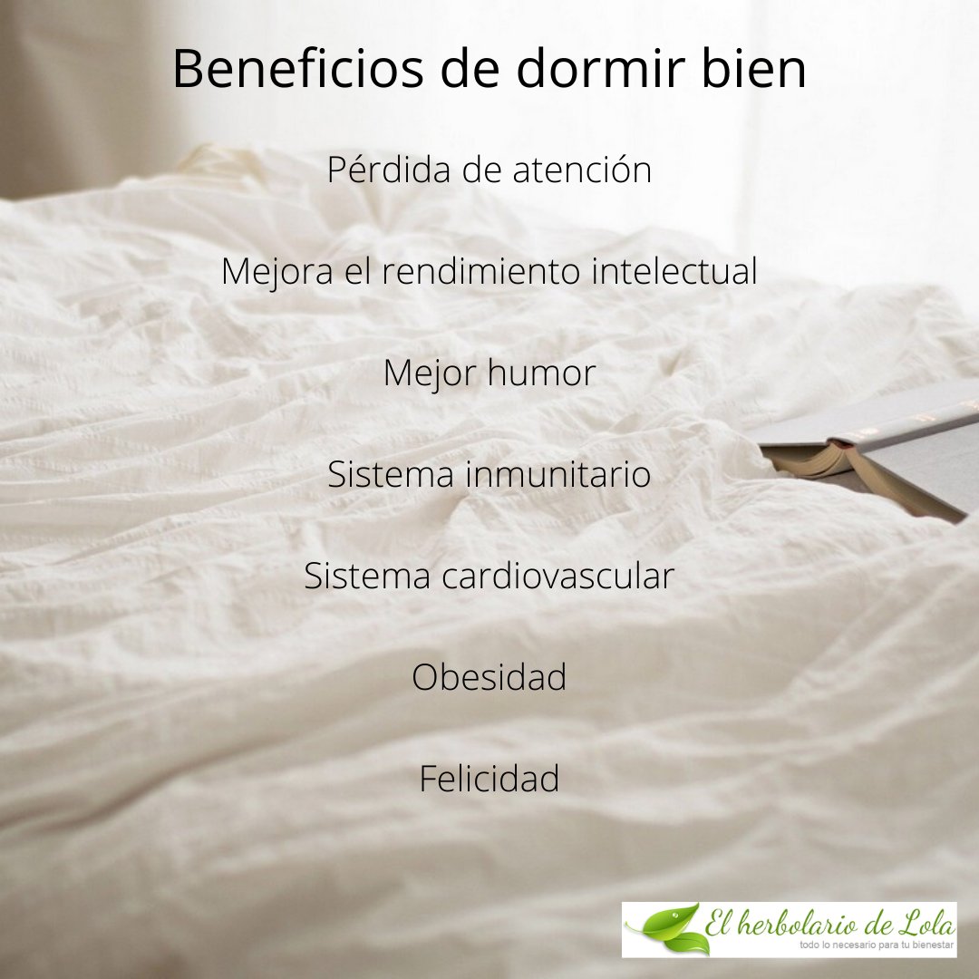 HerbolarioLola's tweet photo. ¿Qué beneficios tiene dormir bien? https://t.co/yxidZOiAQH

#ElHerbolariodeLola #TiendasOnline #herbolario https://t.co/CmSxXW3KLV