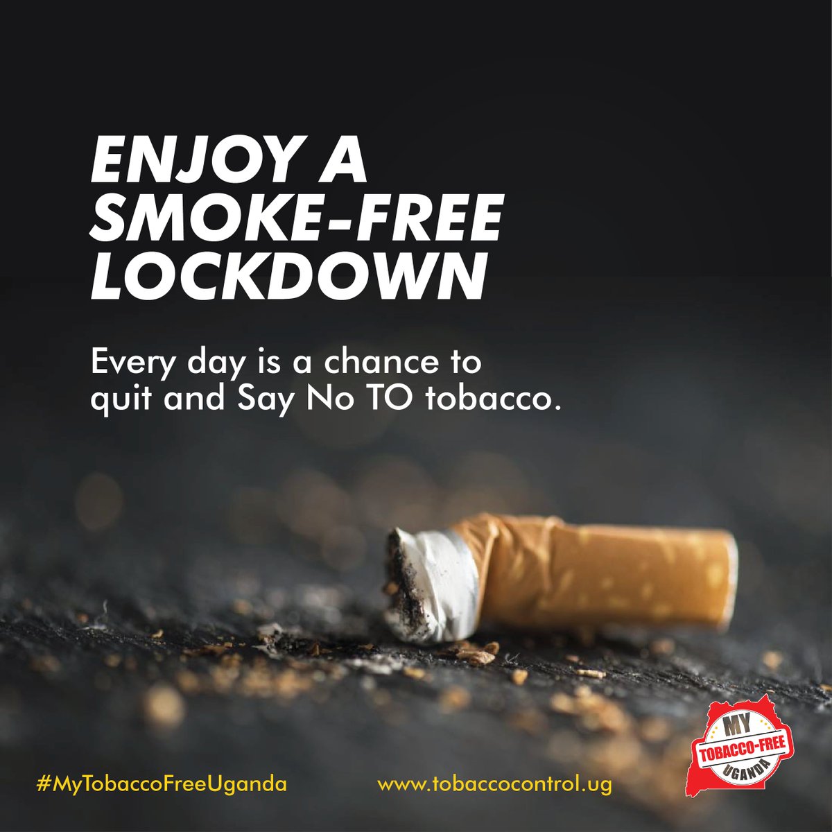 TobaccoCtrlUg's tweet photo. Every day is your chance to quit.
Use this lockdown to try quitting any tobacco consuming habits.
@BelindaMosesSA @RTBAGUMA
@bobwaynewonder @IILAinfo @RitaStyles20 @LoneChildMJB @KETCA254 @TobaccoFREE254 @lynderlinda
#SmokeFREEUg #TobaccoKills #SayNo2Tobacco #SmokeFREELockdown https://t.co/ZamrfwW2pm