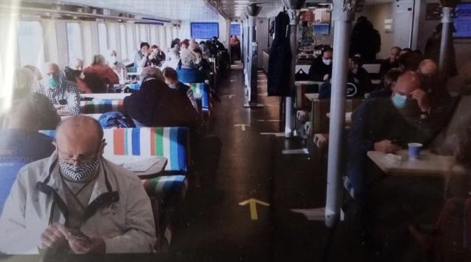 CarpeDiem_313's tweet photo. Making a new #Hotspot ! 😢Heute 11.5 Überfahrt Emden/Borkum...so eine Fahrt dauert 2 Stunden! #Corona #covid #borkum #agems #AbstandHalten #coronavirus  @jensspahn https://t.co/O74CrcHybR