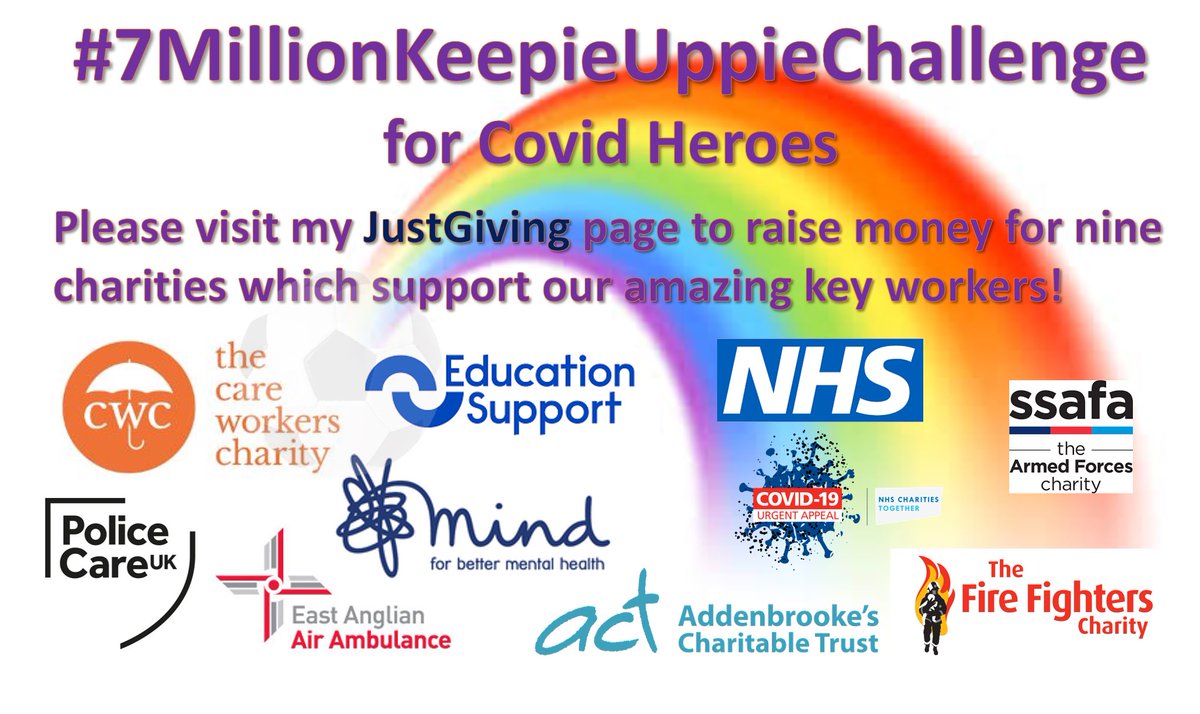 SPFSchools's tweet photo. #StephenPerse teachers Mr Hewlett, Mr Lomas, Mr Tillen and Mr Cooper have all contributed keepy-uppies to Year 5 Imogen’s #7MillionKeepieUppieChallenge for charity. Want to join in? Visit Imogen’s page @imogen_ph to donate or send your keepy-uppies! https://t.co/R07YCDKHvO