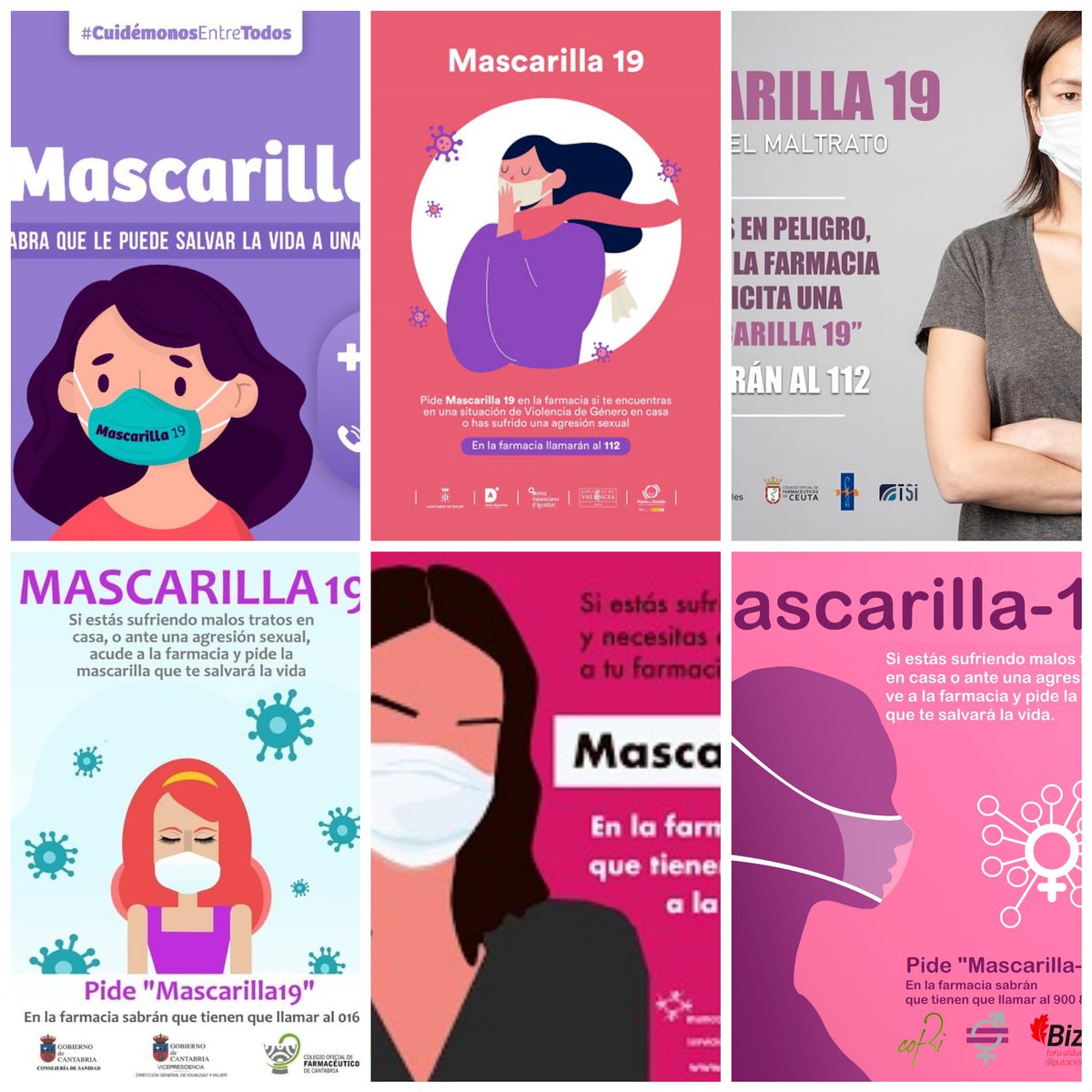 IgualdadGobCan's tweet photo. #Mascarilla19, de @IgualdadGobCan, se ha extendido por España y llegado a Italia, Francia, Alemania, Noruega, Reino Unido, Argentina, Colombia, Chile, México, Uganda, Cabo Verde o Australia.

Buenas prácticas contra la #violenciadegénero desde Canarias a las mujeres del mundo🌍 https://t.co/dObMBU31mr