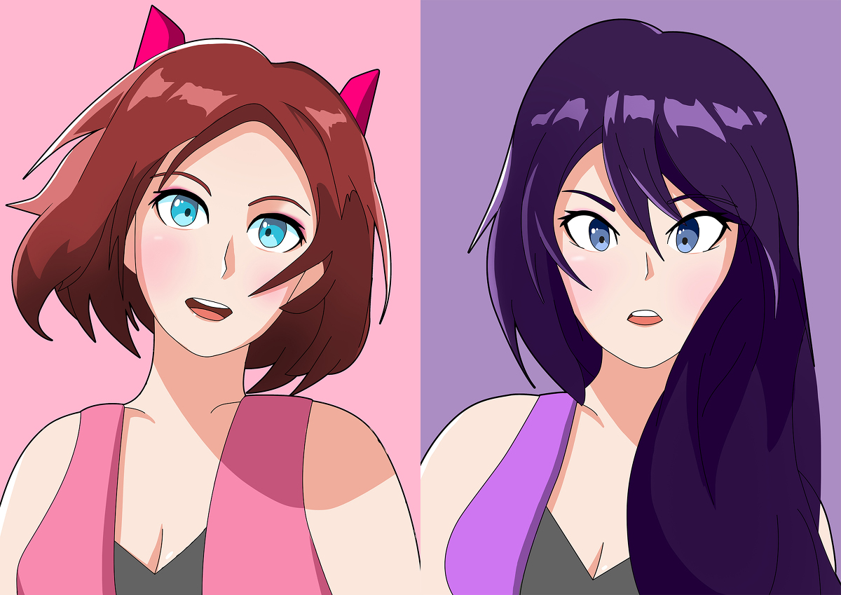 xinfei_97's tweet photo. Anissa &amp; Karen #girl #mecha #talent #potrait #elite #saber #light #heroes #meka #force https://t.co/228CFqUSr1 https://t.co/t2Ro3yeJkQ