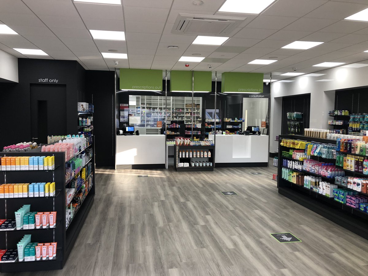 cooperspharmacy's tweet photo. 💚Cooper’s Pharmacy Riverdale Update💚

We are open today in our new premises at the former First Trust Bank Atown

We look forward to welcoming our patients into spacious new premises with improved social distancing measures  

@ATownNews @GoodMorningWB @KCbelfast @newbelfast https://t.co/RudwkgJiip