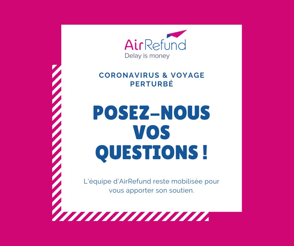 Vous êtes nombreux à nous envoyer vos #questions sur les #vols et #perturbations en cette période particulière. Notre équipe reste mobilisée pour vous aider à y voir plus clair, continuez à nous envoyer vos questions &amp; prenez soin de vous 🙏