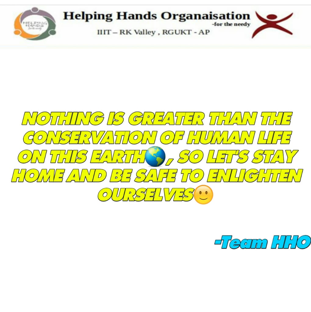 Helping Hands Organization RK Valley tweet media