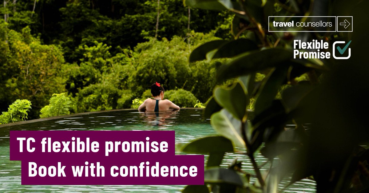 TCworldwide's tweet photo. Have you heard about our TC Flexible Promise? When booking a selected TC package, you can benefit from free amendments up to eight weeks before departure* (Terms and conditions apply). Get in touch with your local Travel Counsellor today https://t.co/xbGqkyjwAm https://t.co/UAuEm4gi5b
