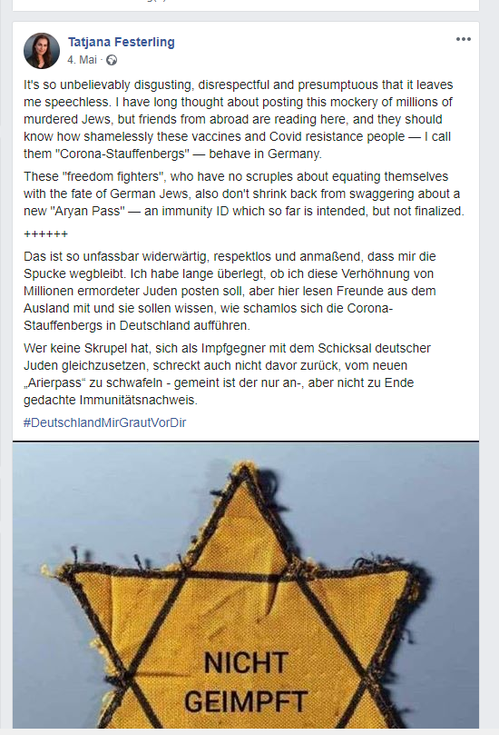 SvenIsHell's tweet photo. Wenn sogar die #Festerling ...
#fckqrfrnt https://t.co/uPzu4h4ABm