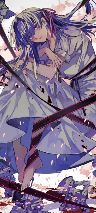 「TYPE-MOON展Fate/stay night-15年の軌跡-図録」にHFルートのお祝い絵を寄稿させていただいております!どうぞよろしくお願いいたします〜!https://t.co/0krj99DCNG 