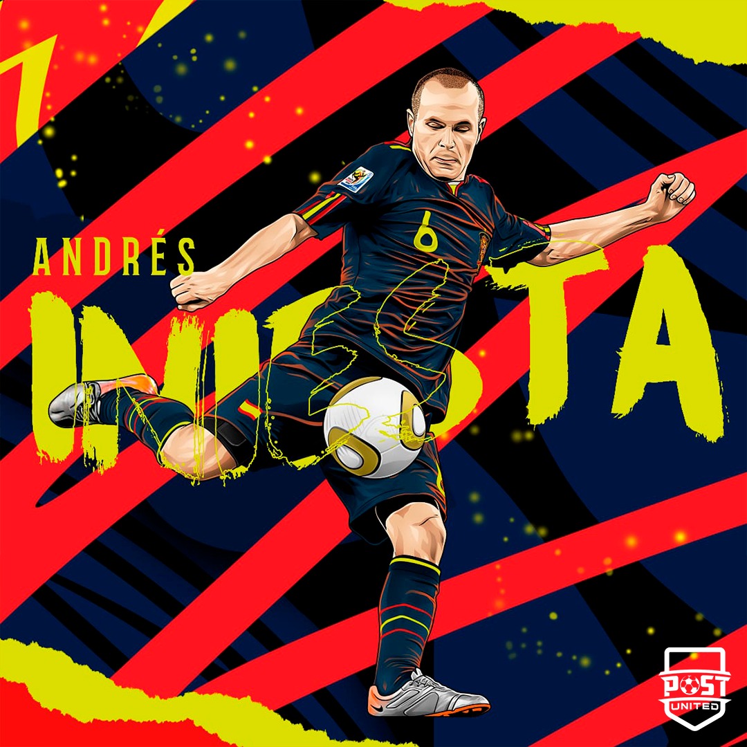 postunited's tweet photo. 🎂 El héroe de Sudáfrica cumple hoy 36 años

🎉 ¡¡Felicidades @andresiniesta8!! 

😳 ¿Cómo reaccionaste cuando Iniesta marcó el gol de la final ante Holanda? https://t.co/TNEwLlimid