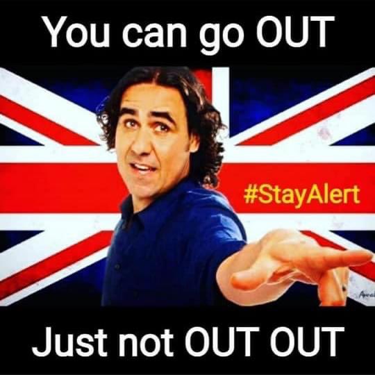 hottatrott's tweet photo. Hope this makes it clearer for everyone #borisjohnsonspeech #COVID19 #stayingalert 😂 https://t.co/Sgga5XRsr0