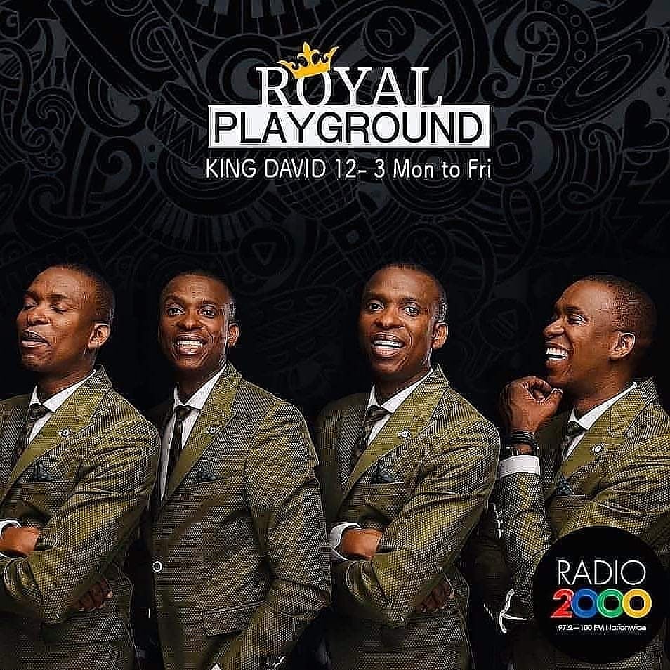 Radio2000_ZA's tweet photo. Welcome to the #TheRoyalPlayground with @DavidMashabela 

#lesedyceethehumbleone

#LockdownSA #ChooseLife #StayHome https://t.co/zzloOKDJbo