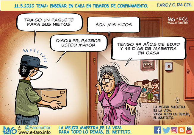 Farohumor's tweet photo. En Alemania está muy extendido eso que se llama "Homeschooling". Pero ya se sabe que los alemanes han pasado dos guerras mundiales y no les viene de aquí.
#COVID2019 #CoronaVirus #Covid_19 #confinamientototal https://t.co/z4HgEGhq4C