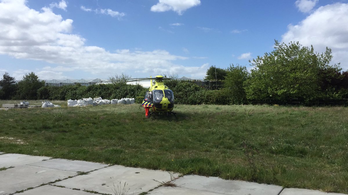 Melding traumahelikopter Papelaan Monster