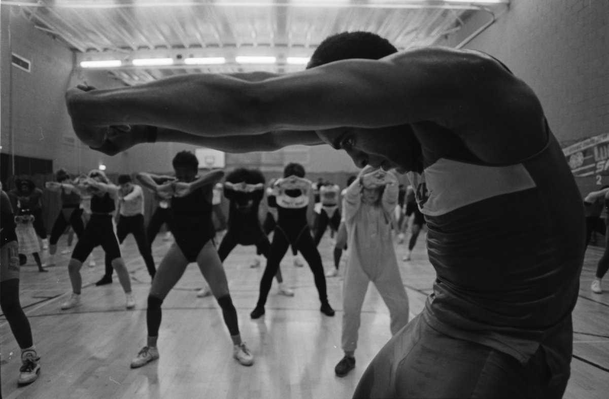 For this week's #ArchivesExercise regime we're flashing back to 1989. 
This Aerobaothon took place at #Peckham Leisure centre on 30-12-1989. Were you there?
Clear some space, get warmed up and be sure to wear your leotard OVER your leggings.
#ArchivesAtHome
#StayinWorkOut