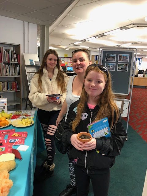 MancLibraries's tweet photo. Such a great vibe at #NewtonHeathLibrary - here's a reminder of last year's brilliant Community Health Info Day with our partners &amp; volunteers gathered to see Cllr Rahman award the Summer Reading Challenge winner her Grand Prize of a £100 LEGO voucher @MCCMPandNH  @GMPNewtonHeath https://t.co/4r8BApPE2Y