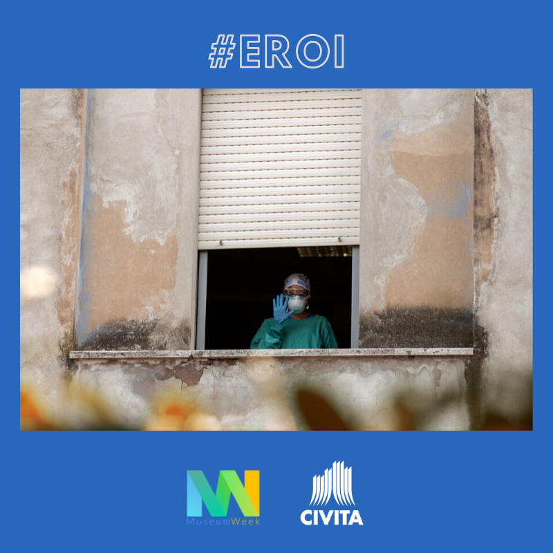 📌Inizia oggi la VII edizione della #MuseumWeek 2020. Civita ha scelto di celebrare questa settimana condividendo uno scatto dal nostro #contestmostriamoci. Il tema di oggi #EroiMW, (foto Enzo Massimini #Togetherness #MuseumWeek #MuseumsForCulture #MuseumsFromHome #StayHome