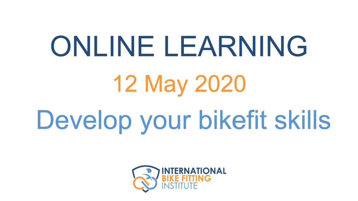 International Bike Fitting Institute (@ibfi_cert) on Twitter photo TUESDAY
----------------------------------
🇬🇧🇺🇸 Contact Point Biomechanics 2: The Foot Pedal Interface
🕙 16:00 CEST
🗣️ <a href="/gebioMized/">gebioMized</a> <a href="/ISCOfitschool/">ISCO Fit School</a>
🔗bit.ly/3bZYEPy
🇬🇧🇺🇸 G8 Performance Ignite Heat mouldable Insoles
🕙 20:00 CEST
🗣️ <a href="/cyclefit2/">cyclefit</a>
🔗bit.ly/3dzeml1 TUESDAY
----------------------------------
🇬🇧🇺🇸 Contact Point Biomechanics 2: The Foot Pedal Interface
🕙 16:00 CEST
🗣️ <a href="/gebioMized/">gebioMized</a> <a href="/ISCOfitschool/">ISCO Fit School</a>
🔗bit.ly/3bZYEPy
🇬🇧🇺🇸 G8 Performance Ignite Heat mouldable Insoles
🕙 20:00 CEST
🗣️ <a href="/cyclefit2/">cyclefit</a>
🔗bit.ly/3dzeml1