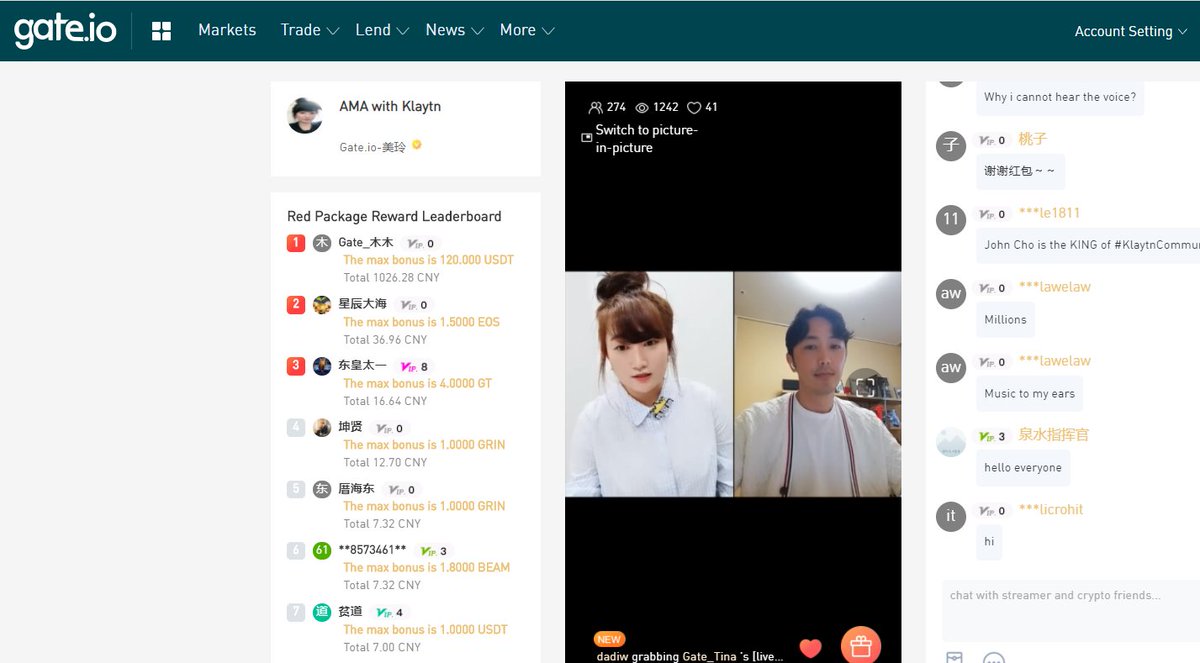 Iam_JohnCho's tweet image. Thank you @gate_io for the super fun AMA session and a big shout out to the @KlaytnCommunity for helping us surpass expectations. 

34 million votes and counting!

#klaytn #groundx #kakao