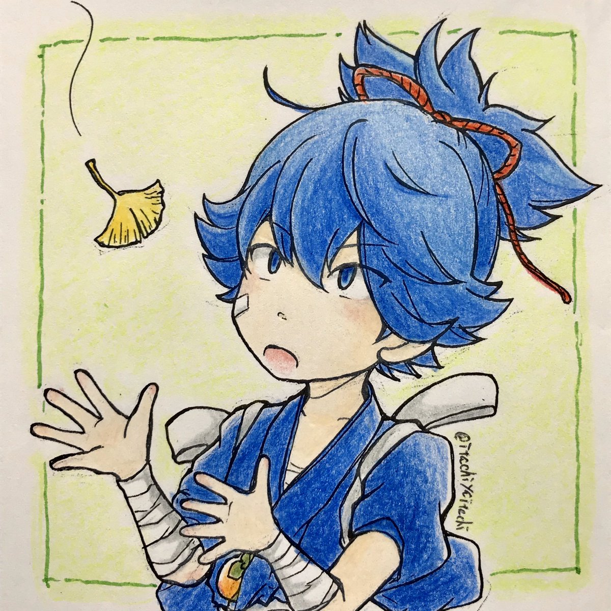 #同じ人が描いたとは思えない絵を貼る 