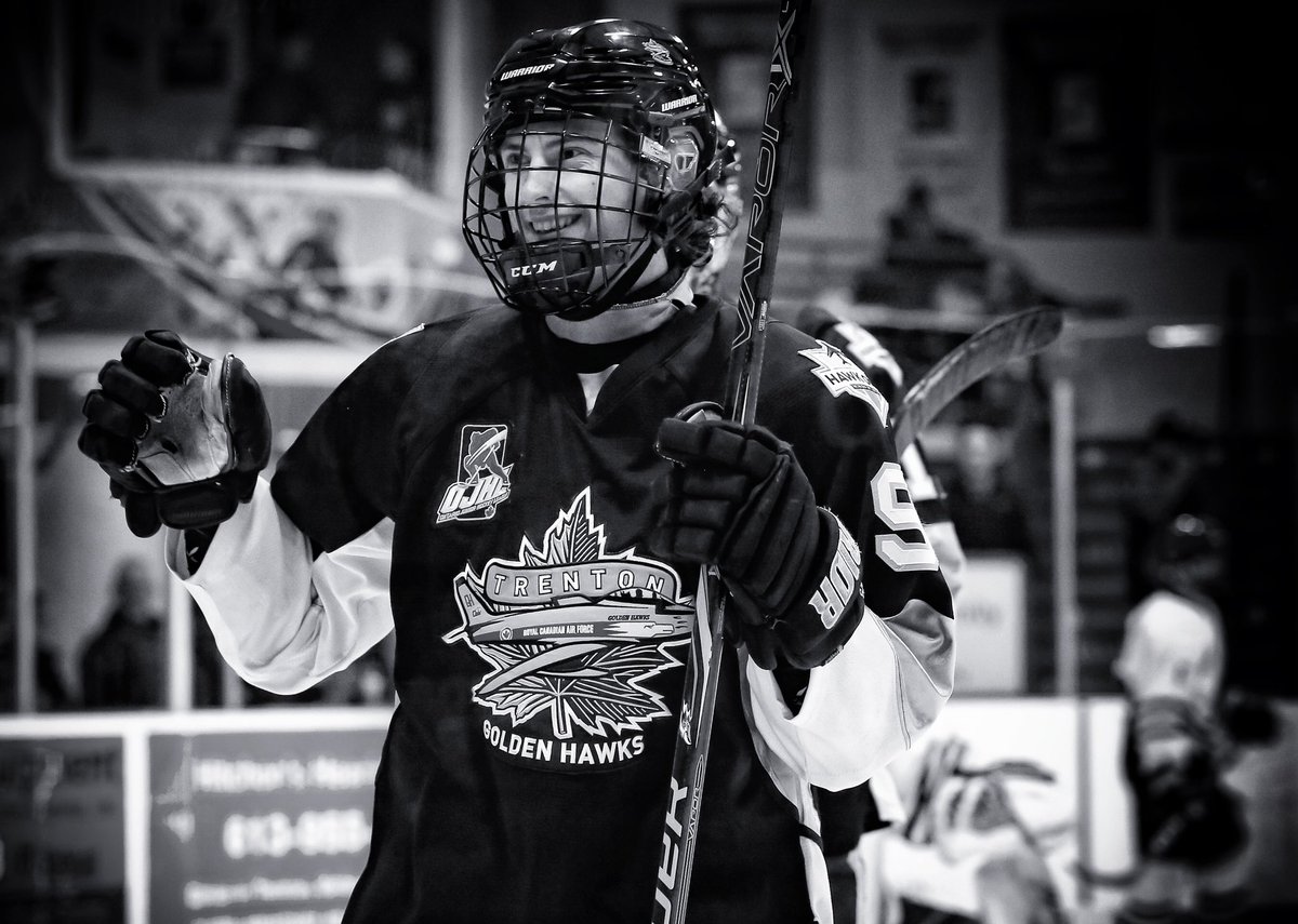 Head Coach/ GM @_PeterGoulet has named <a href="/griffenfox19/">Griffen Fox</a> captain for the 2020-21 season. Fox lead the GHawks in goals and points last year, nearly tripling his point totals from the year before! <a href="/ojhlimages/">OJHL Images DOP</a> Photo <a href="/deroche080/">Amy Wiegel (Deroche)</a> <a href="/OJHLOfficial/">OJHL</a>