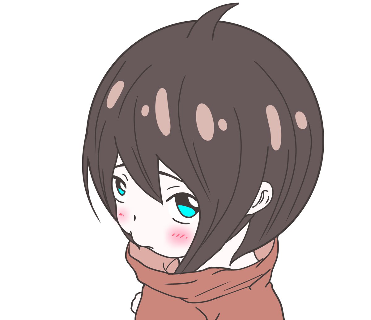 つよろん イラストクリエイター R Twt イジイジ 拗ねてる りんごちゃん ガールズイラスト かわいい女の子 芸術同盟 イラスト好き