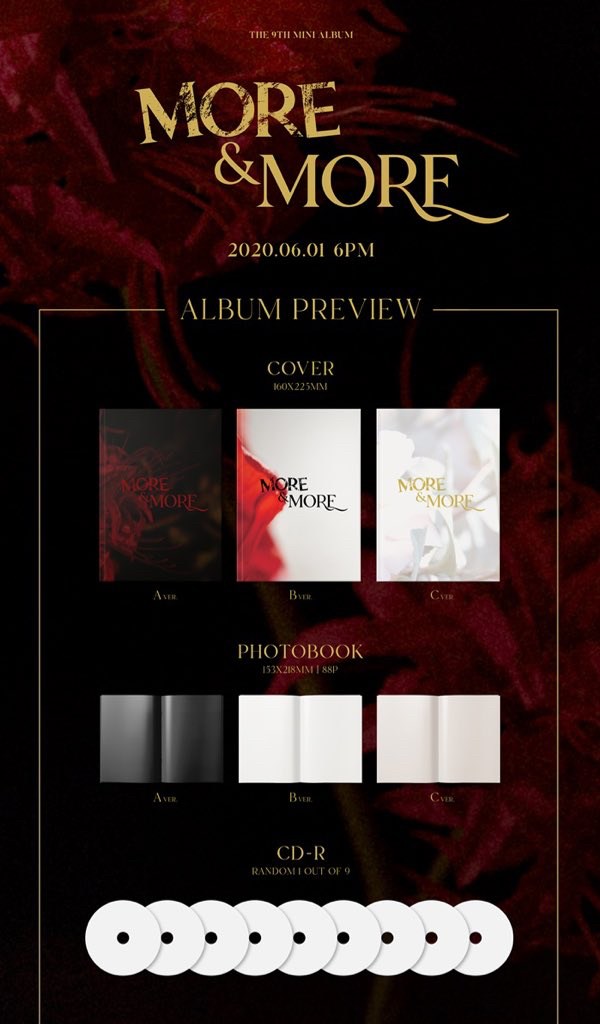 Takemehomeshop's tweet photo. PRE-ORDER
🧸#TWICE MORE&amp;MORE 9TH MINI ALBUM🧸
📌สุ่ม ver. สั่งมากกว่า 1 ver. คละให้ค่ะ
✔️สั่งภายใน 31/05/2020 ได้ของเเถมรอบพรีครบ
💰ราคา : 550฿
📮ลทบ.100/ems.140 รวมกระบอก
ปิดวันที่30
#ตลาดนัดทไวซ์ #ตลาดนัดรวมด้อม #ตลาดนัดวันซ์ #TWICE https://t.co/KC5wIwLZcq