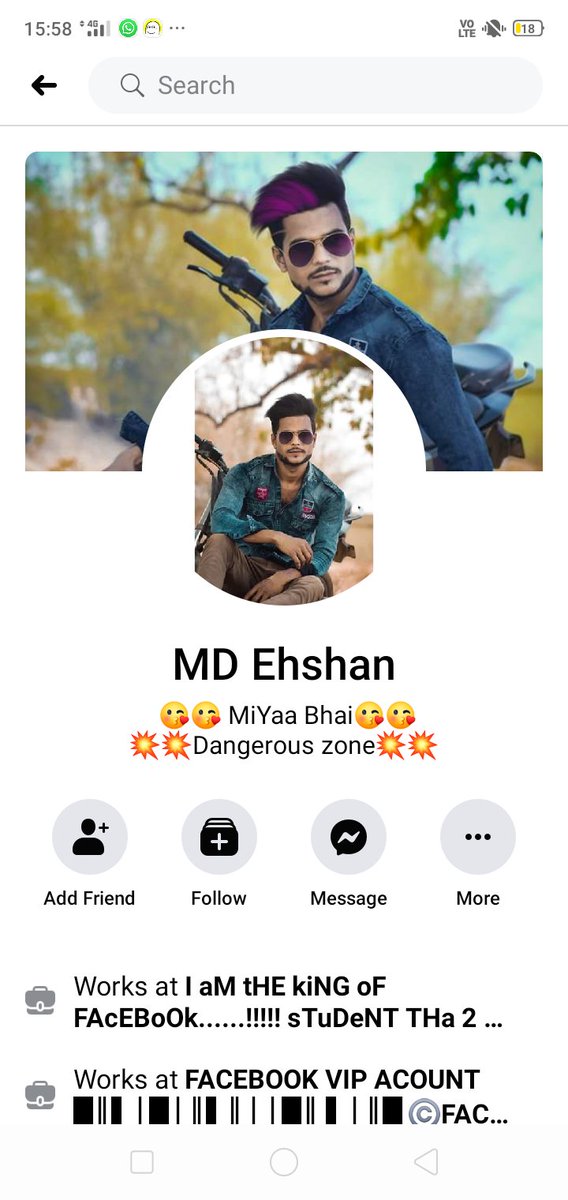 AshishShrimal17's tweet photo. रामगढ़ का ये लड़का फेसबुक में हिन्दू धर्म और देवी देवताओं का मज़ाक उड़ा रहा है बिना ज्ञान का ! सौहार्द बना रहे इसलिए इन जैसो पर तत्काल करवाई की मा��ग करता हू ! @JharkhandPolice @MVRaoIPS @DC_Ramgarh @HemantSorenJMM @JharkhandCMO https://t.co/sC89HCHzoA