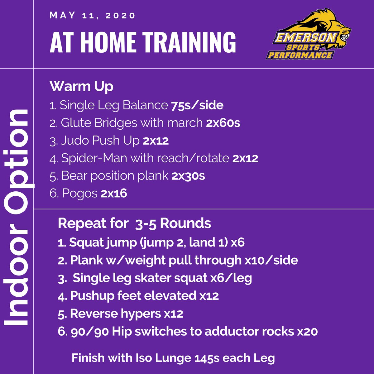 ECFitnessCenter's tweet photo. Monday, Monday, Monday....let’s get the week started right...here’s some workout options to get you moving. #inthistogether #emersontogether https://t.co/zWdG9XMkf5