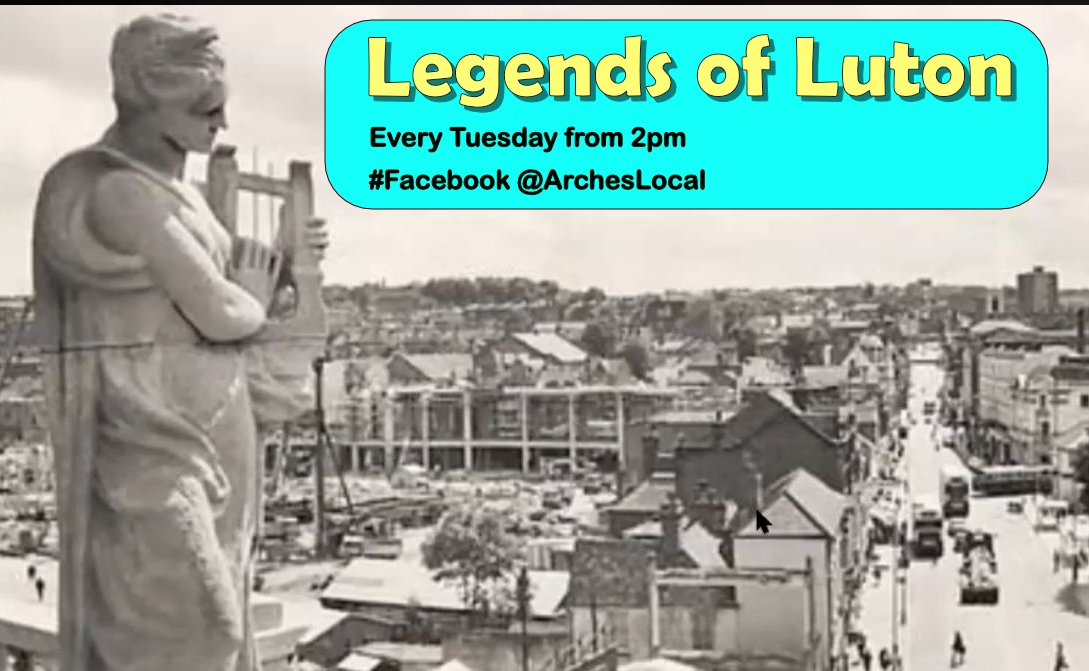 ArchesLocal's tweet photo. Tune in @ArchesLocal #Facebook page from 2pm tomorrow where we will livestream the new Legends of Luton. Great for everyone, learn History about the area &amp; sometimes will be a extra activity. Join us for a Zoom chat afterwards https://t.co/G8orTEOE5r #BigLocal #Learningathome https://t.co/Nvw5XG8mjK