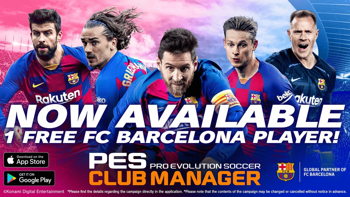 Awal_Akhir's tweet photo. FC BARCELONA Campaign Underway! #PESCM #FCB https://t.co/W6VwozUMWC