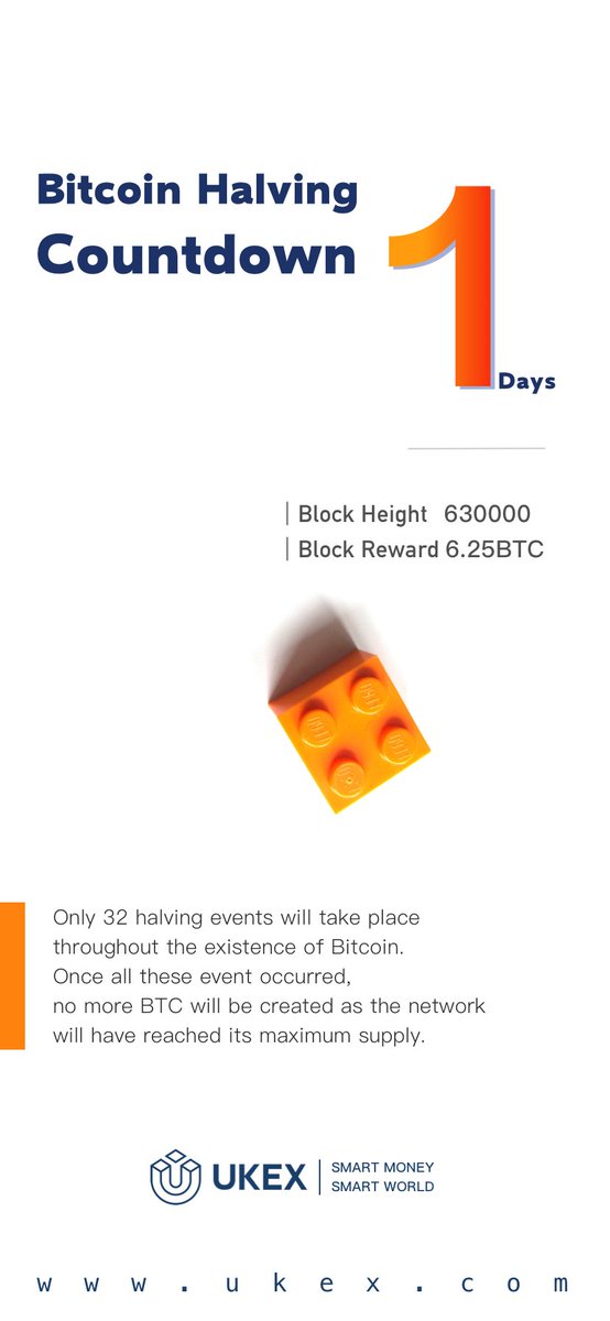 UKEX_COM's tweet photo. The 3rd BTC halving 1 day to go!
Are you buying, holding (HODL) or selling?

#BTC #BTChalving #HODL #Fiatexchange #UKEX https://t.co/eP1wGA4RjL