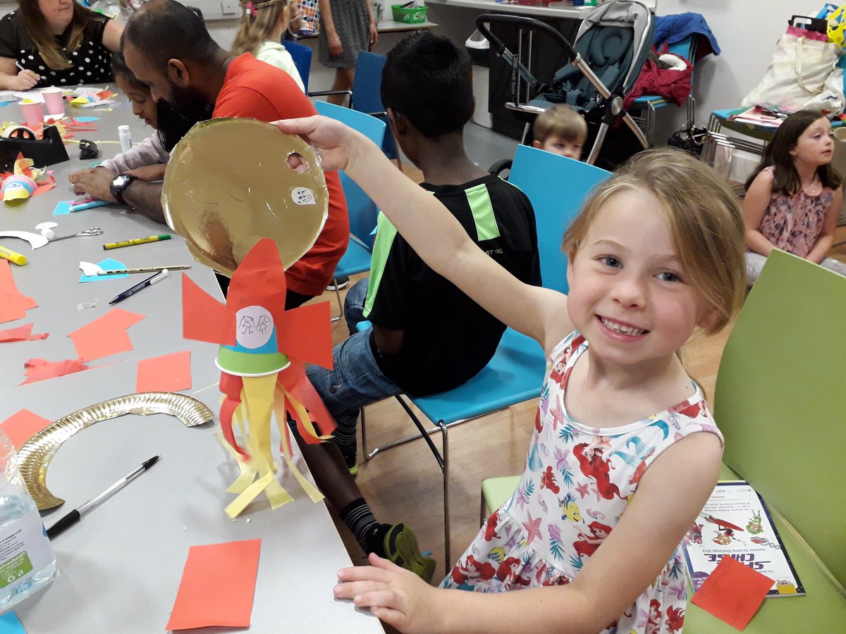 MancLibraries's tweet photo. Blackley families really love #AvenueLibrary's brilliant Hello Saturday Club for crafty kids with Donna and Elizabeth. We'll reopen as soon as we can - in the meantime here's some fab fun and nonsense we prepared earlier! https://t.co/KTCabF0qz4