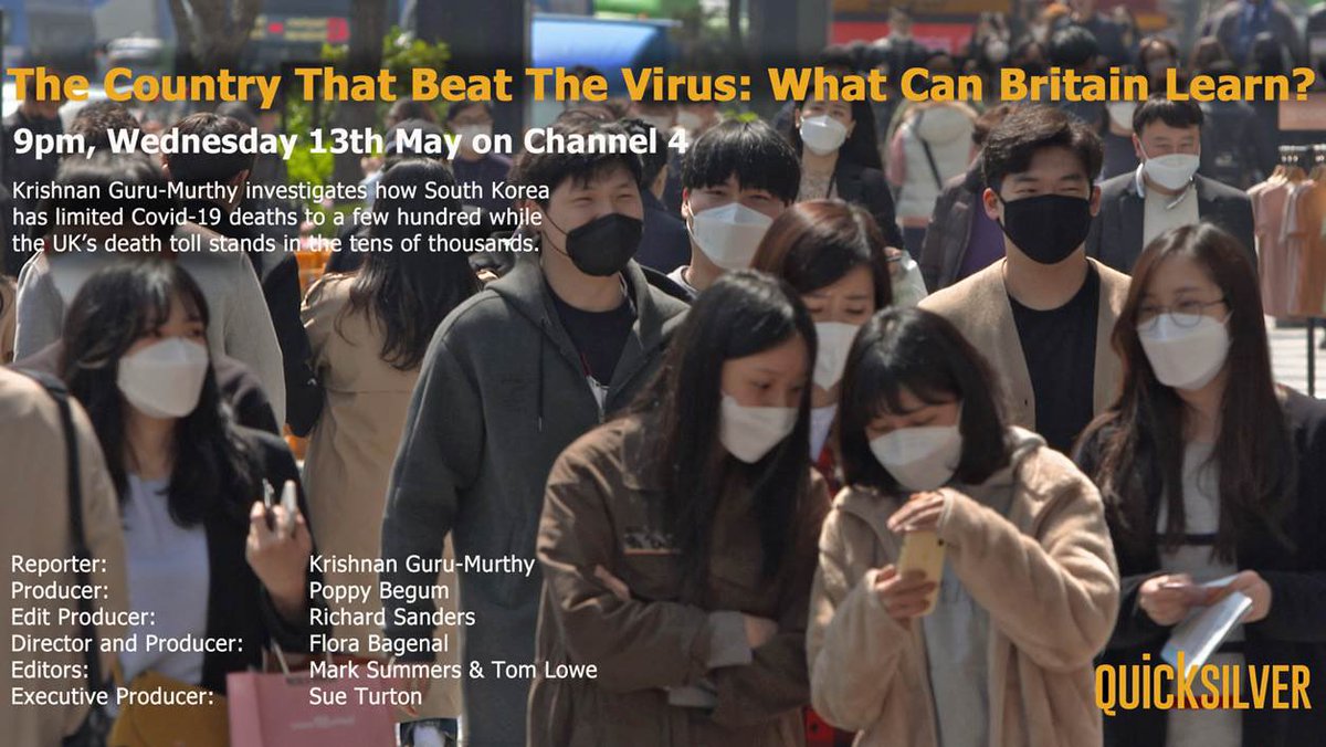 On Wednesday - “The Country That Beat The Virus - What Can Britain Learn?”