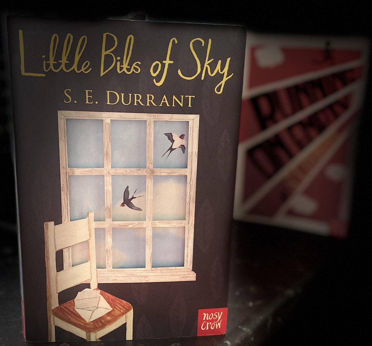 Mr__Gould's tweet photo. After reading (and loving) ‘Running On Empty’ I had to purchase something else by @SEDurrant and opted for ‘Little Bits of Sky’. Can’t wait to get stuck in! What’s everyone else reading at @HolbrookschoolR @NosyCrowBooks #readinginisolation https://t.co/GVyQkWp4PJ