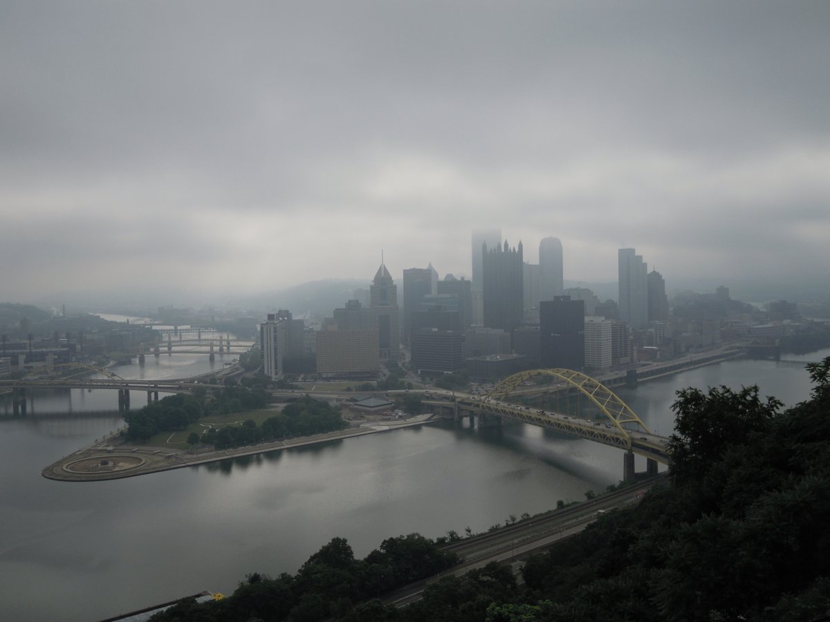 #Dad grew up just outside of #Pittsburgh in #KittanningPA, our last trip in 6/2011, for spectacular views take the Duquesne Incline to top of #MountWashington