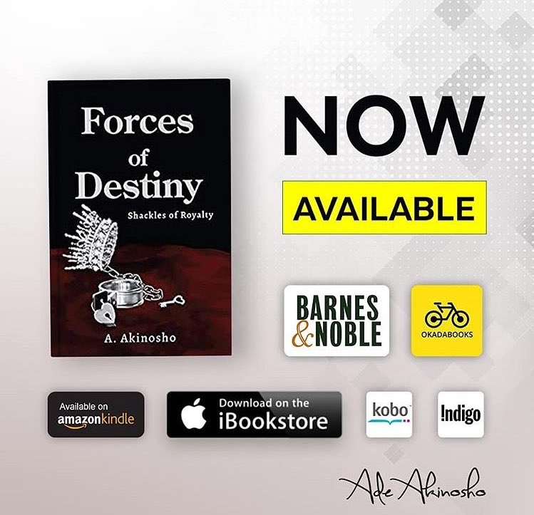 #MondayThoughts 

Happy New Week 💫

If you haven’t gotten a copy of our bestseller Novel #ForcesofDestiny, then not to worry. It isn’t too late 💃

Go grab an E copy on  <a href="/okadabooks/">OkadaBooks</a> <a href="/amazonbooks/">Amazon Books</a> and thank me later 😁

#Interraciallove