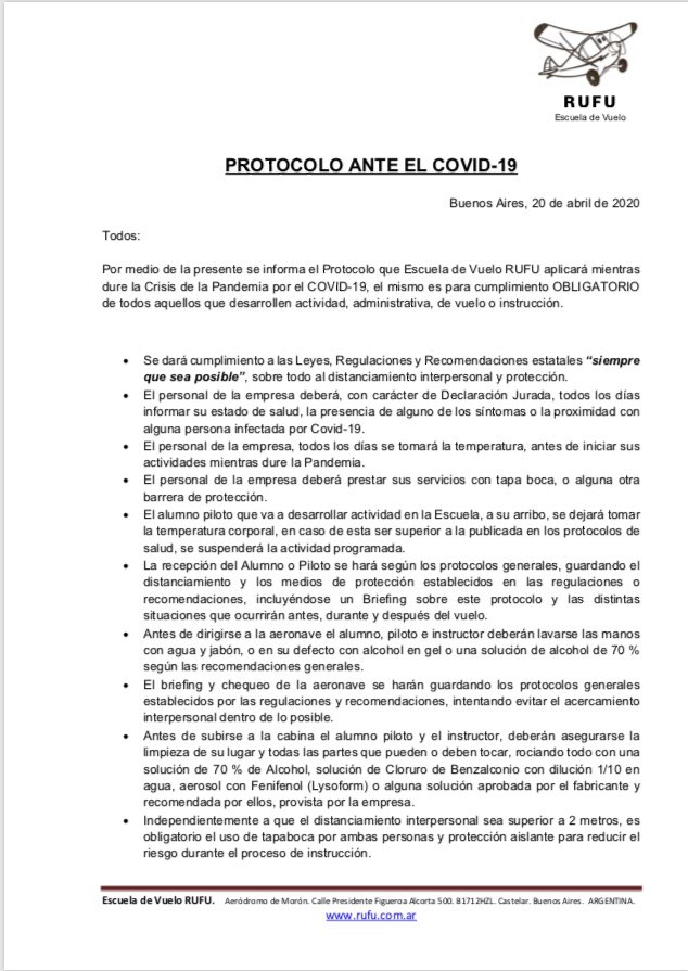 cflupianez's tweet photo. Hola a todos, necesitamos nos ayuden a difundir para lograr que se entienda que debemos comenzar a volar a la brevedad, no solo por un tema económico, sino por la SEGURIDAD OPERACIONAL.
@MindeTransporte @conavok @SantiCafiero @alferdez @SArgAviacion @ANACargentina https://t.co/BFGRPGBsp5