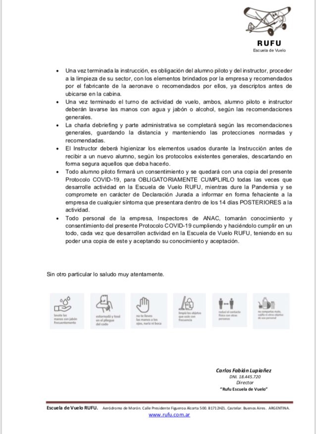 cflupianez's tweet photo. Hola a todos, necesitamos nos ayuden a difundir para lograr que se entienda que debemos comenzar a volar a la brevedad, no solo por un tema económico, sino por la SEGURIDAD OPERACIONAL.
@MindeTransporte @conavok @SantiCafiero @alferdez @SArgAviacion @ANACargentina https://t.co/BFGRPGBsp5