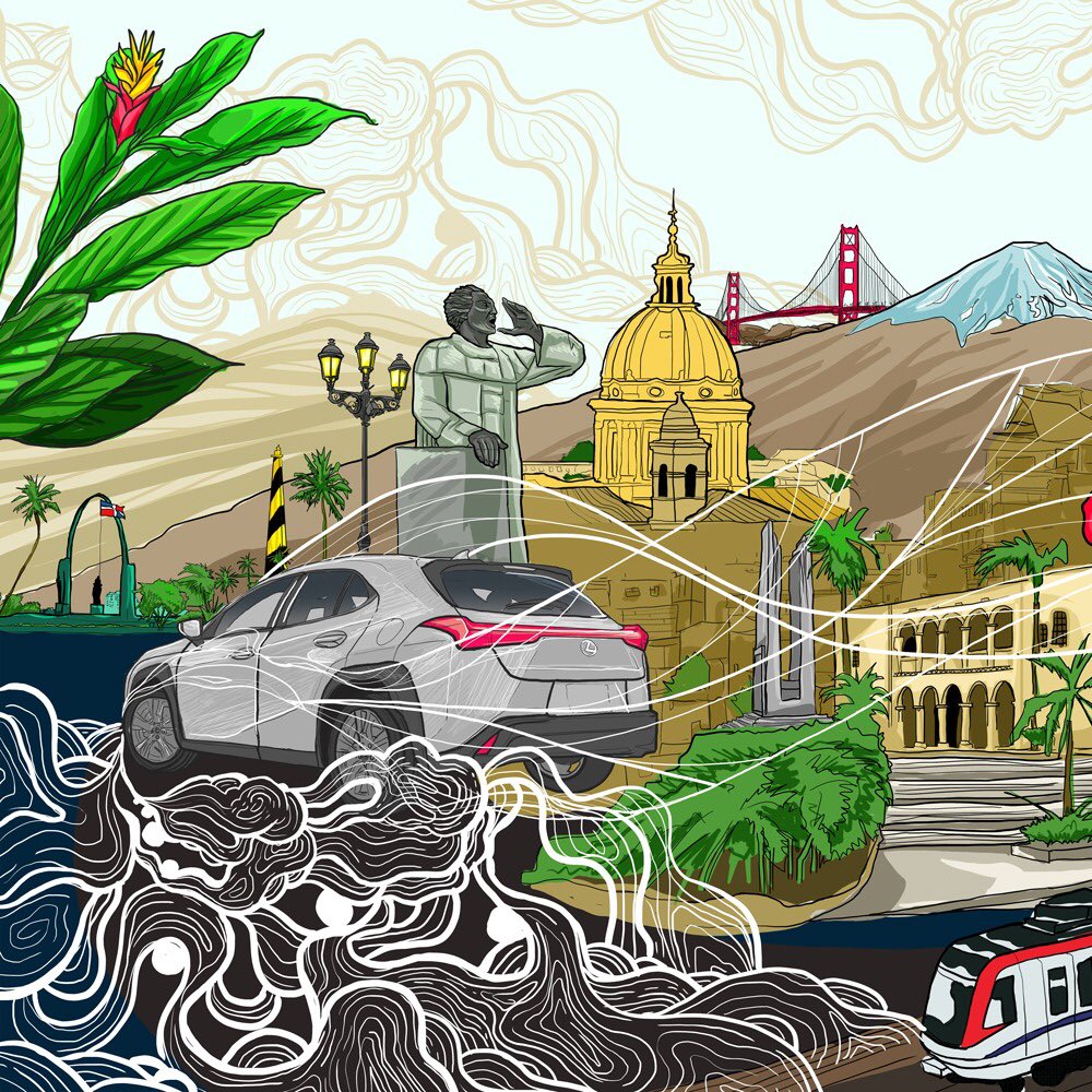 Lexus_rd's tweet image. En honor al Día Internacional del Arte invitamos a varios ilustradores dominicanos a inspirarse y demostrar que el arte nos permite viajar sin salir de casa.

#ExperienceAmazing #QuédateEnCasa #LexusDominicana #LexusUX