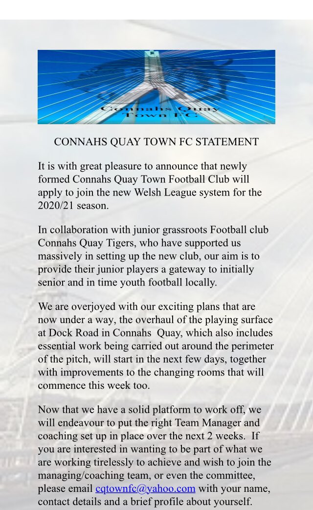 TownfcCq's tweet photo. So here we are!  Please take a minute to read our first ever club statement and afterwards if you could afford us the generosity of re tweeting our post it will be greatly appreciated. https://t.co/JQHmP4bwNm