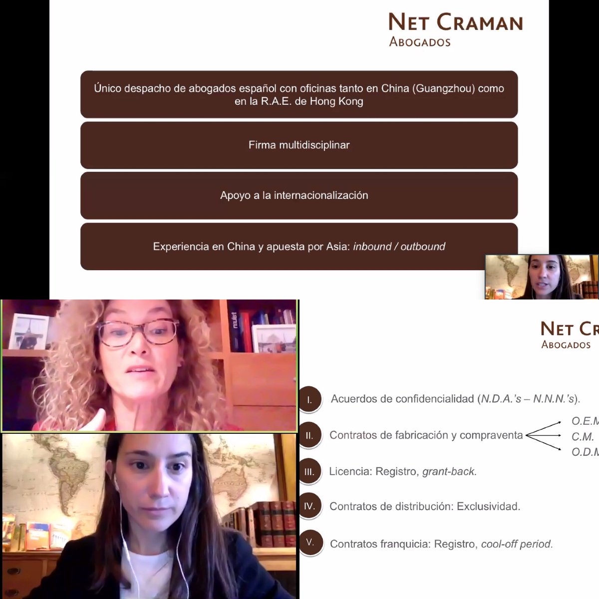 Éxito del #webinar de <a href="/accio_cat/">ACCIÓ</a> celebrado esta mañana y al que han asistido más de 200 personas! Elvira Jiménez Castellanos ha presentado "Los aspectos legales en las relaciones comerciales con la R.P. China". 

#chinabusiness #exportaciones #importaciones #netcramanabogados