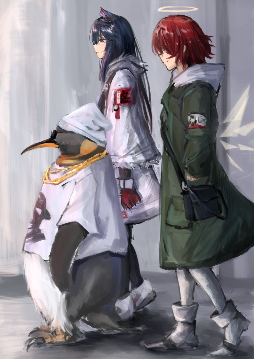 アークナイツ「PENGUIN LOGISTICS#アークナイツ #明日方舟 」|冬ノ雪のイラスト