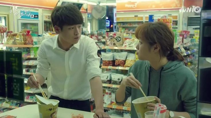 Day 17 - There are many kdrama tropes that i'll never get tired of watching- but anything that is done in "slow mo" or any unanticipated gestures/dialogues (no matter how cliche) are my faves- and ill never get tired of ramen dates