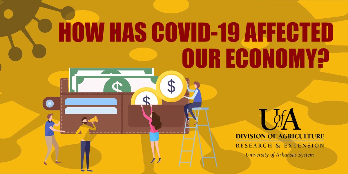 UAEXlonoke's tweet photo. #COVID19’s economic impacts are everywhere. See current analyses by @AgInArk’s economists across multiple sectors: https://t.co/sCiF4BAHhl #StillOnThe Job @uaex_edu @ArkAgResearch https://t.co/Fa3ITy08Tw